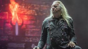 Biff Byforda, de Saxon, en el RockFest. 