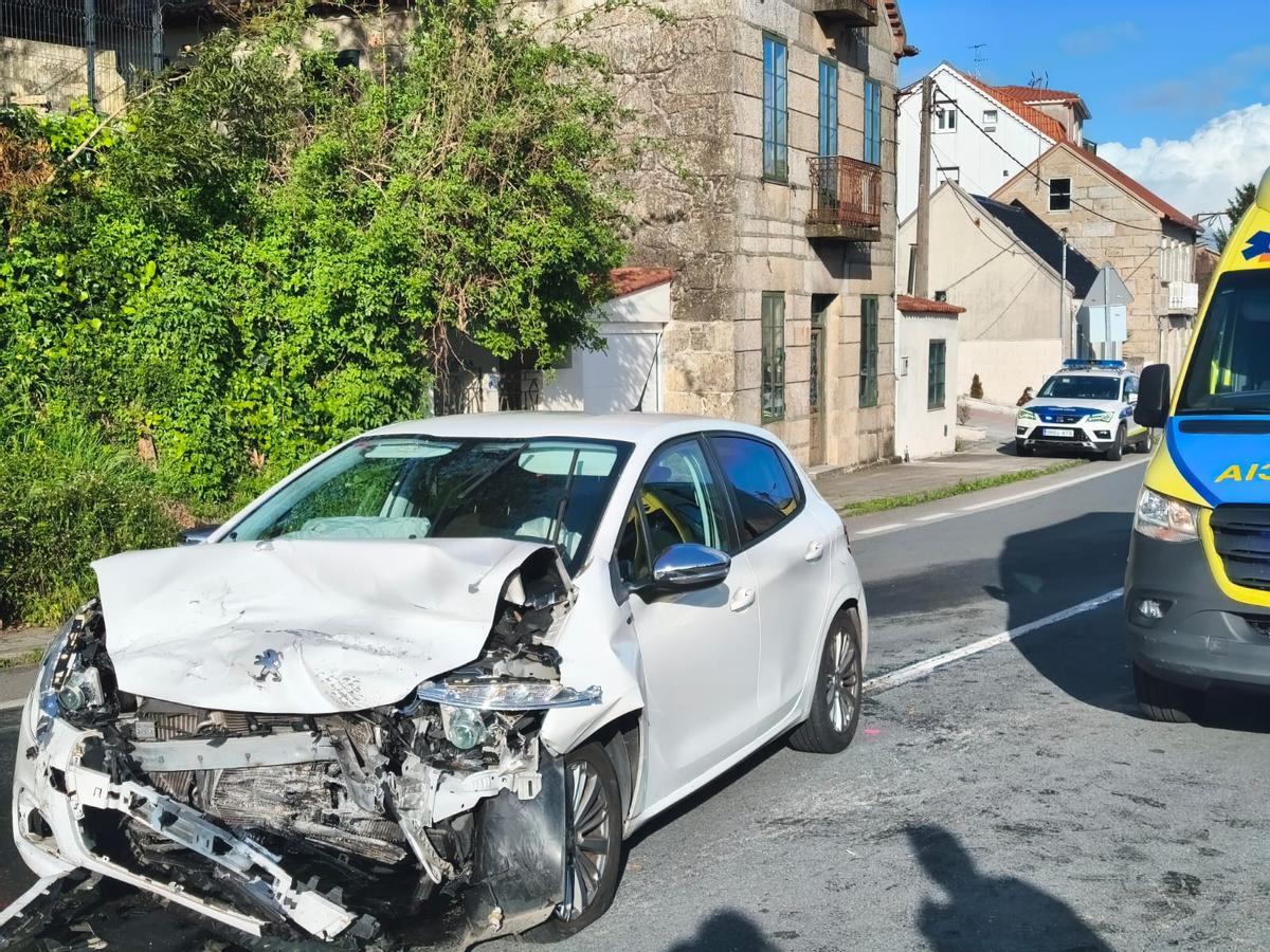 Estado de uno de los coches.