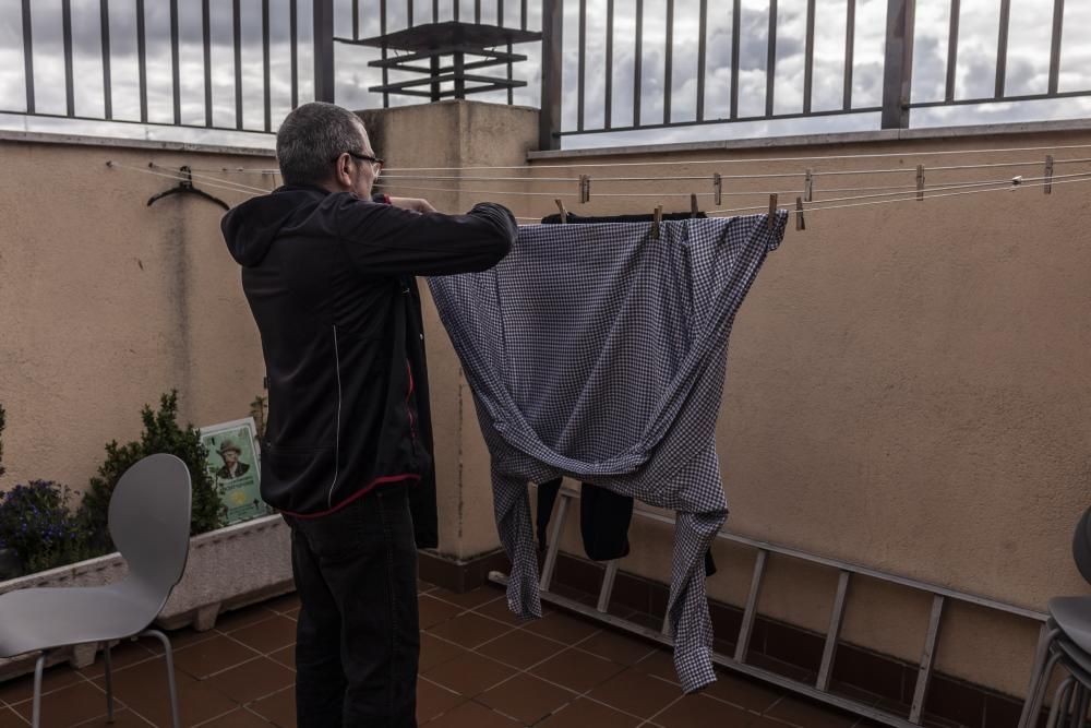 Así es la vida en el reconvertido albergue de peregrinos de Zamora por la pandemia