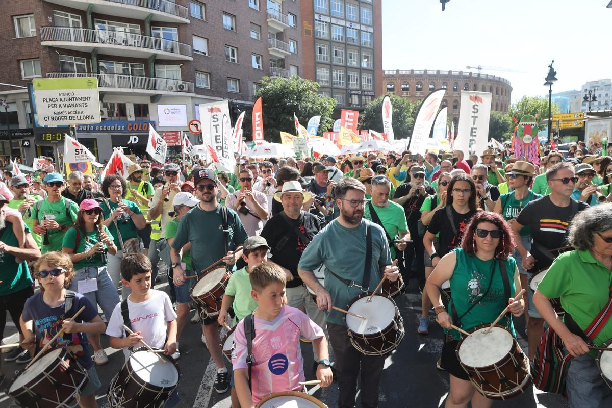 La manifestación educativa de este sábado