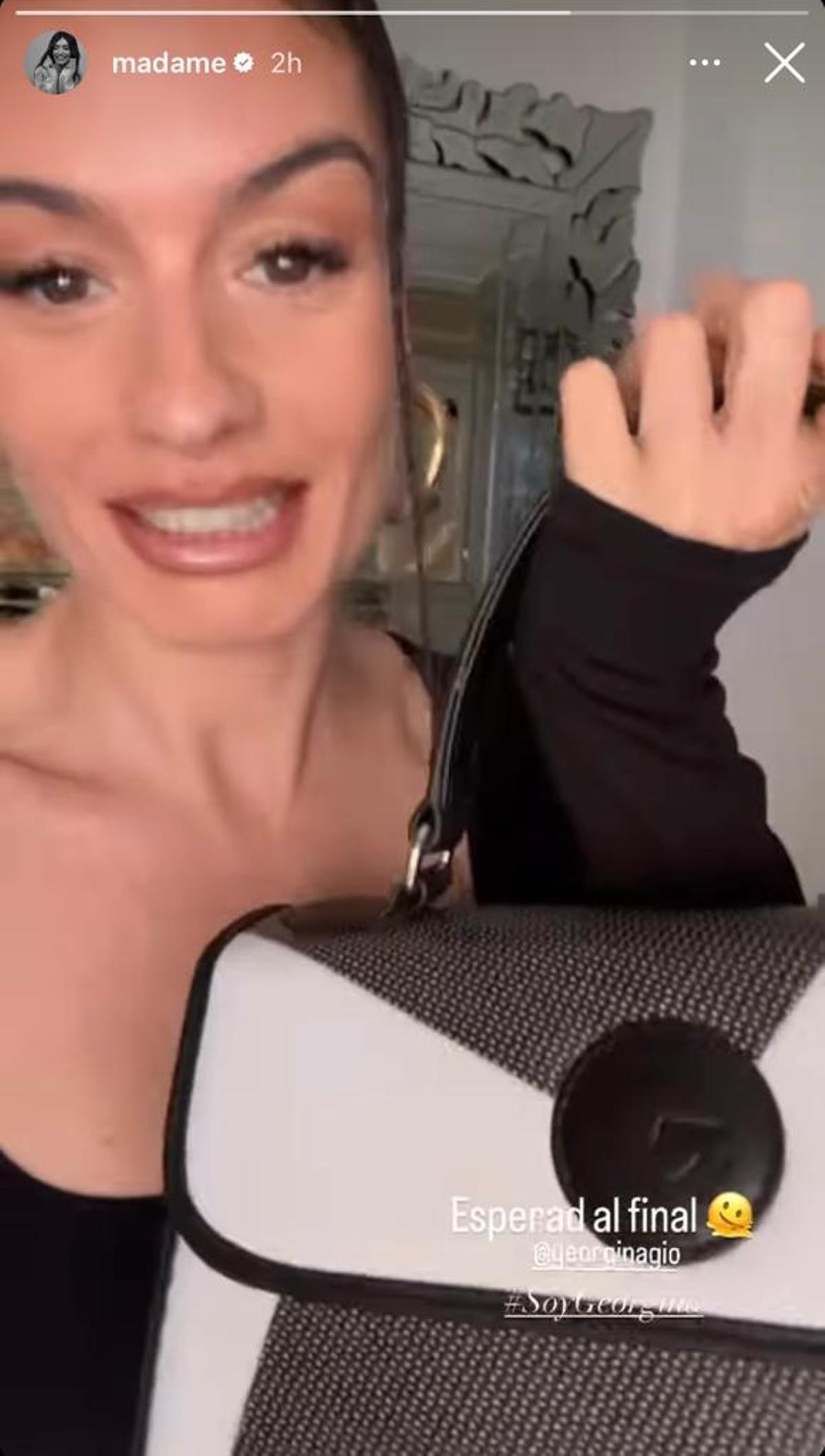 Madame de Rosa comparte con sus seguidores el regalo de Georgina