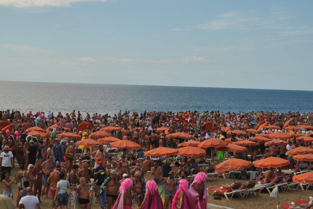 La Playa de Maspalomas celebra el Carnaval de Colonia