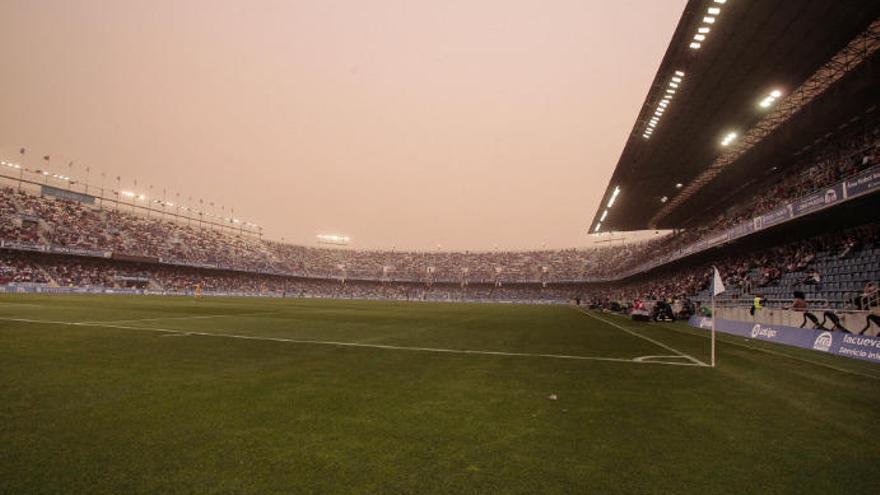 Panorámica del Heliodoro Rodríguez López durante el Tenerife-Elche