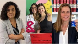 María Isabel Rojo, Laura Fernández, Nuria Cáveas y María Antonia Capiello, mujeres emprendedoras