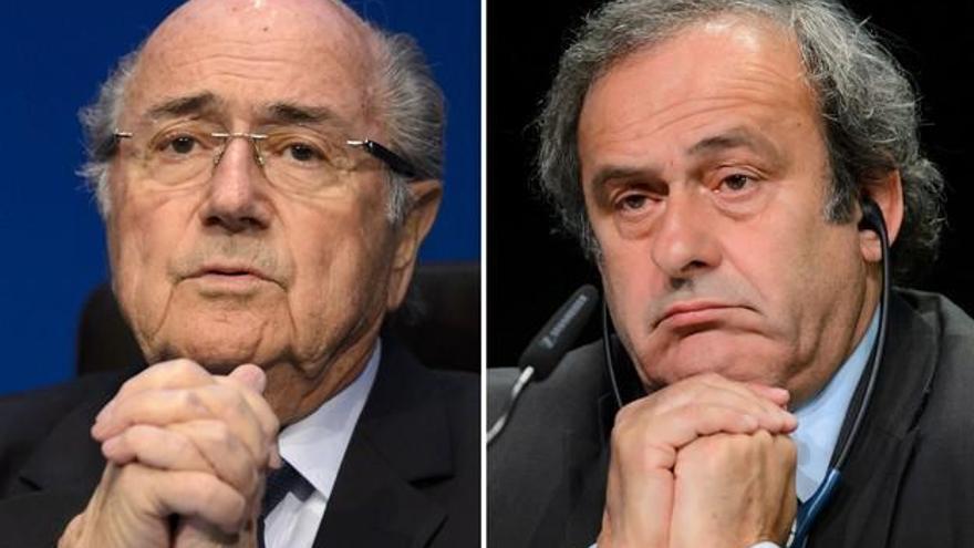 La FIFA condena a Blatter y Platini