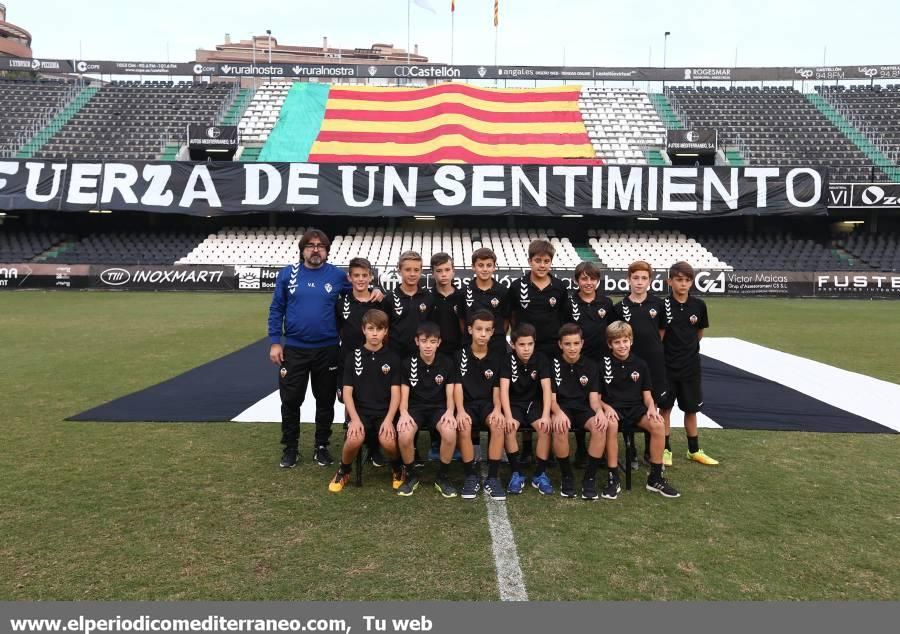 Presentación del fútbol base del CD Castellón 2018-19