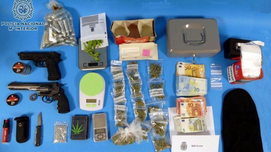 Detenida una joven que vendía marihuana en Huesca y que alardeaba de ello en Instagram y Twitter