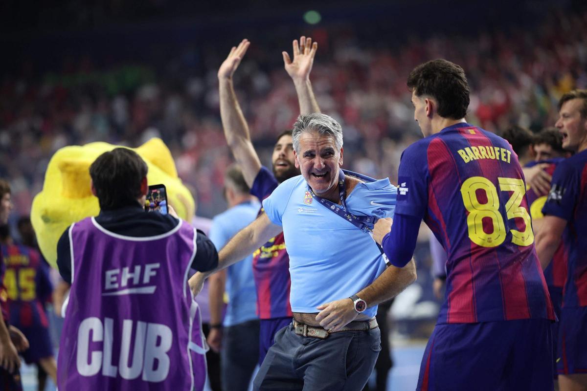 El FC Barcelona de handbol se corona campeón de la Champions League en Colonia