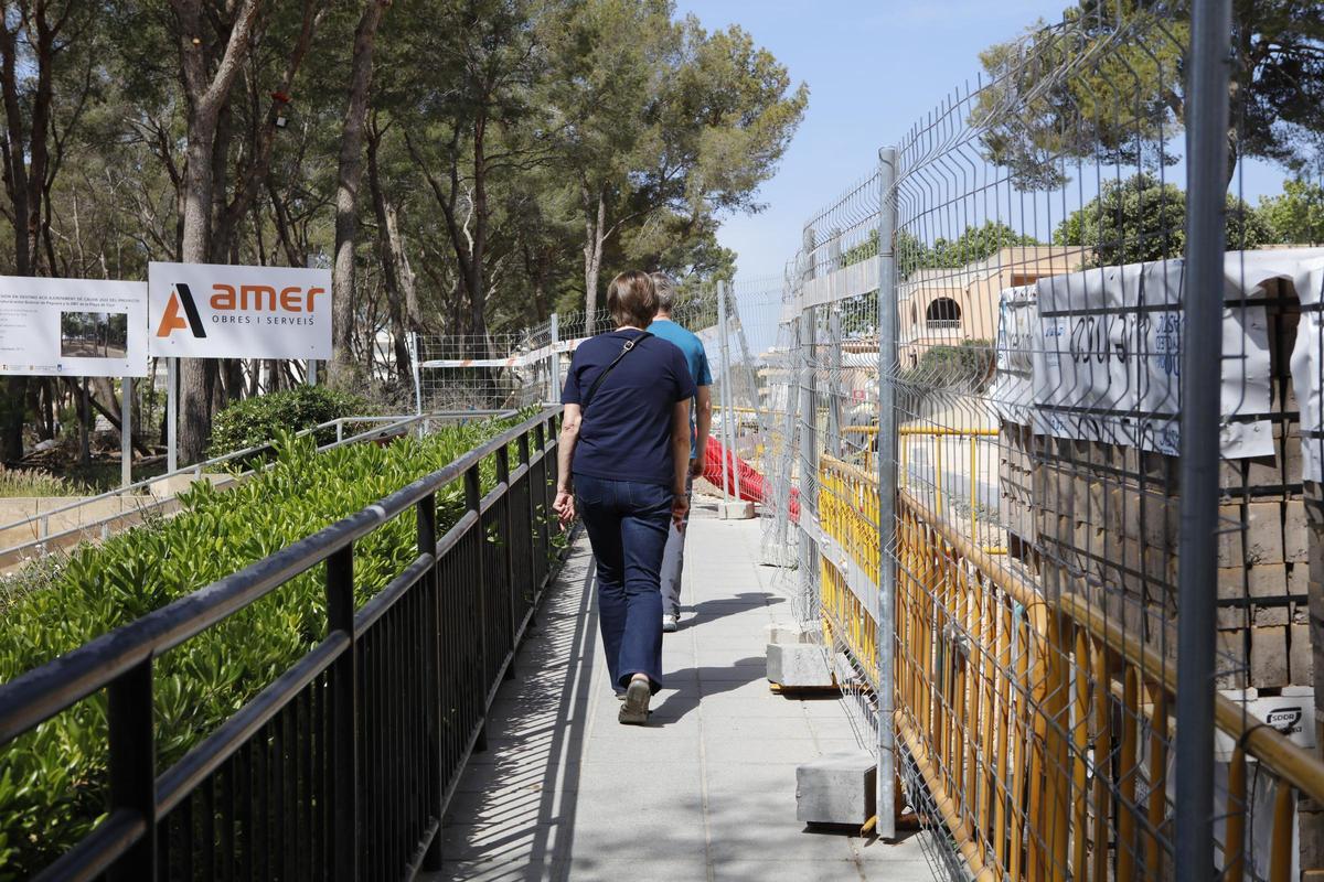 Urlaubsort im Südwesten: So sieht es aktuell in Peguera und an der Baustelle auf dem Bulevar aus