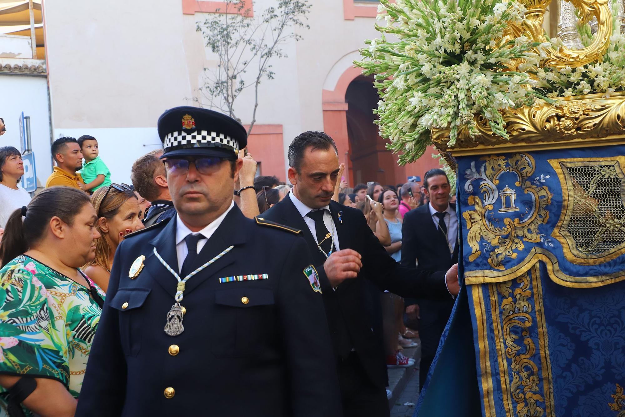 La Virgen del Socorro recorre las calles del barrio