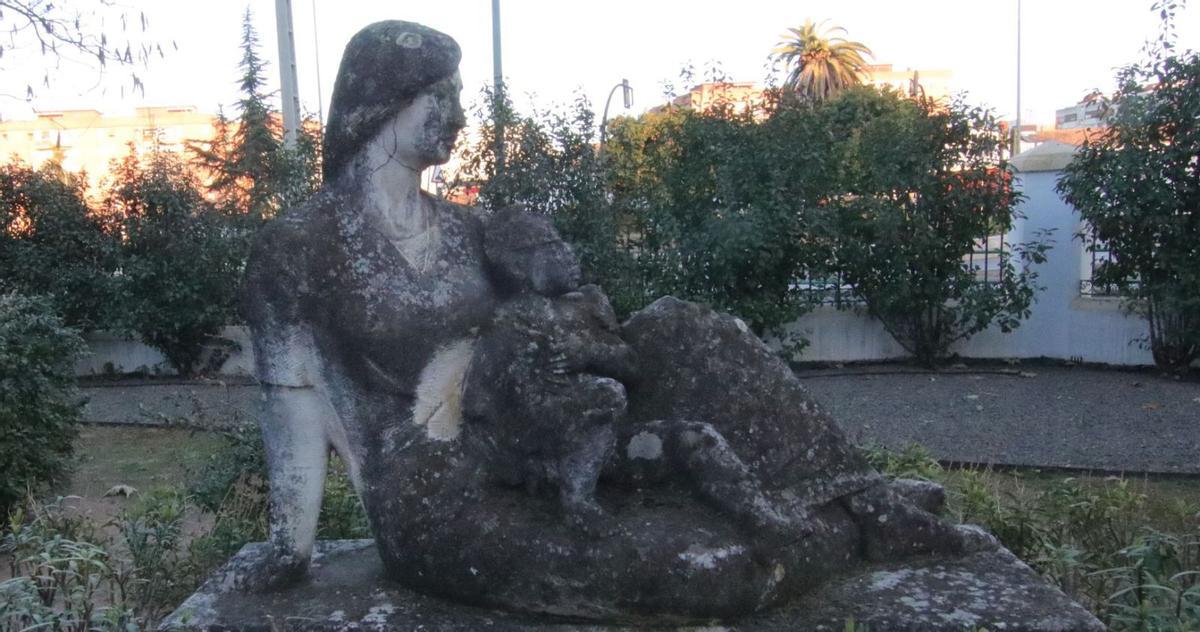 Busto de Rafael Castejón, en el Rectorado.