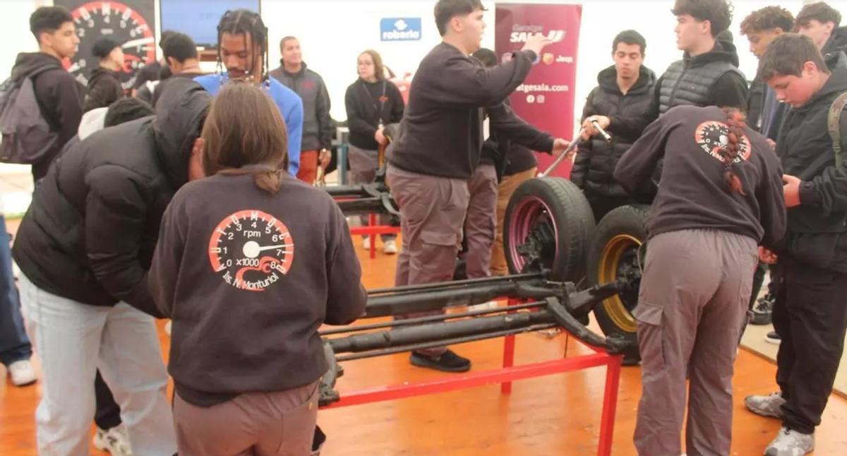 El saló dels oficis, en una edició a Figueres.