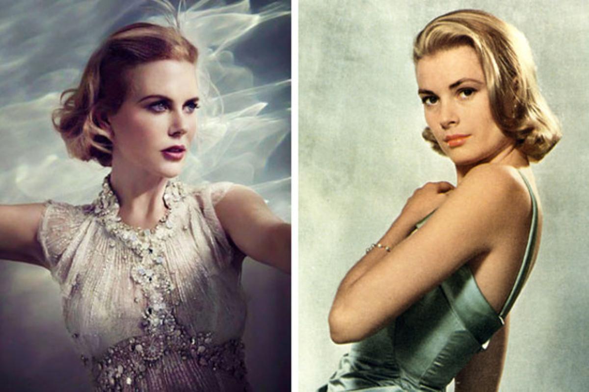 Nicole Kidman com a Grace Kelly.