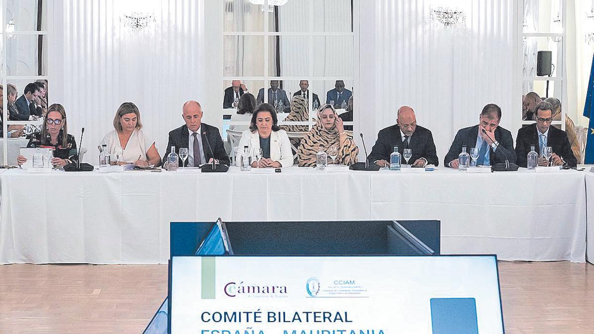 Encuentro de empresarios en el Comité Bilateral España - Mauritania.