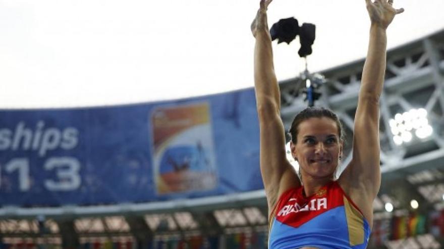 Isinbayeva, campeona del mundo