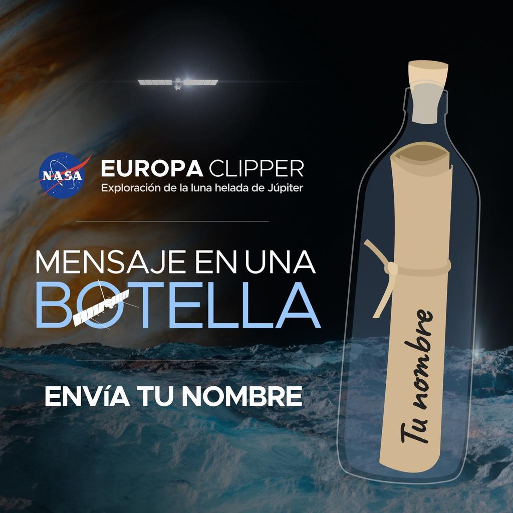 Iniciativa de la NASA 'Mensaje en una botella'.