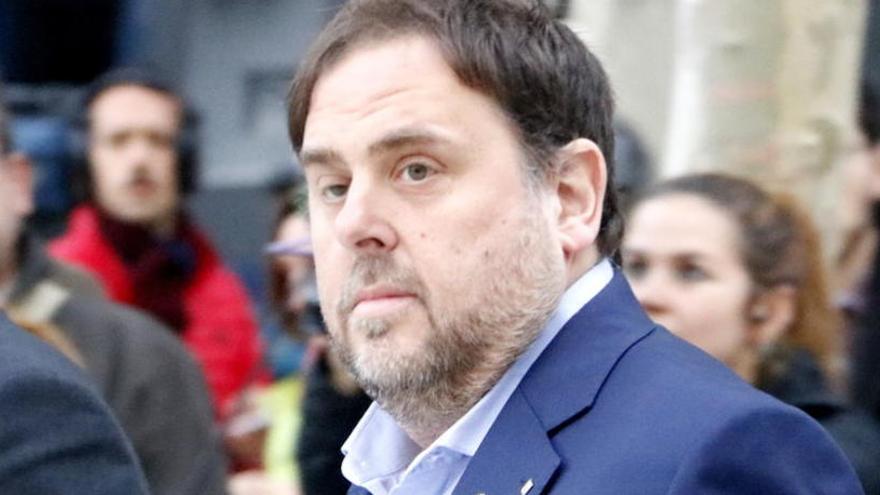 El líder d&#039;ERC empresonat Oriol Junqueras.
