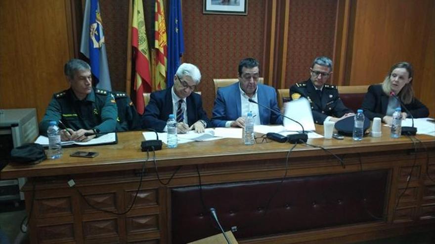 Épila cuenta con la primera Comisión Local de Seguridad en Aragón