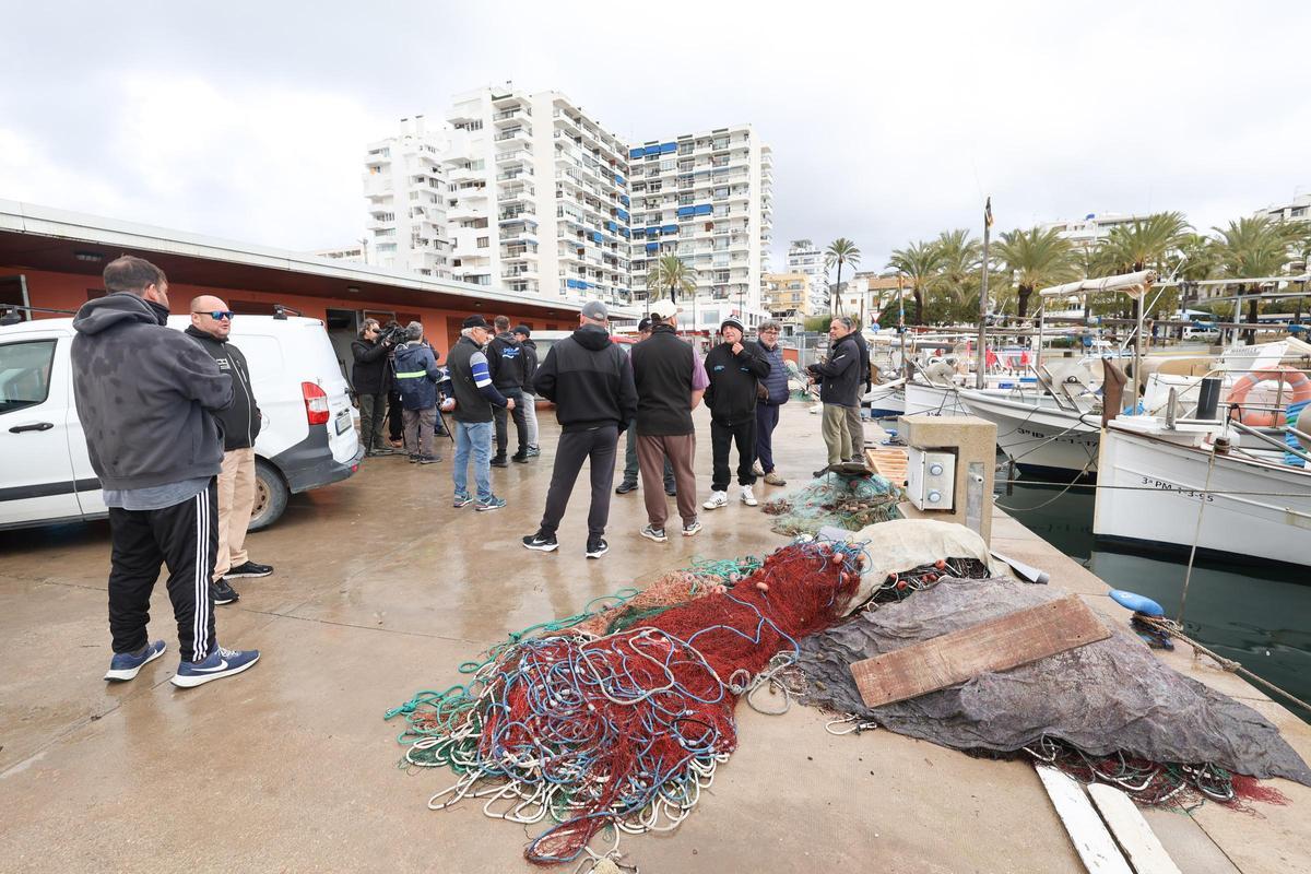 Los pescadores de Ibiza se movilizan contra unas medidas europeas "imposibles de cumplir"