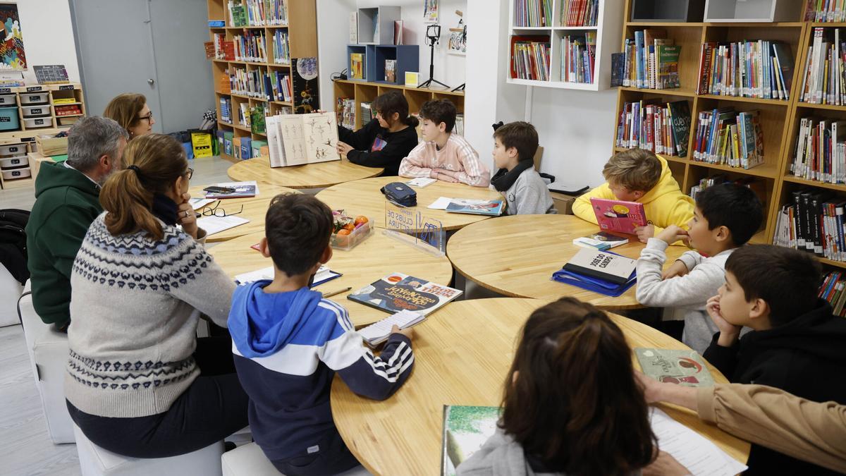 Club de lectura del CEIP Laredo.