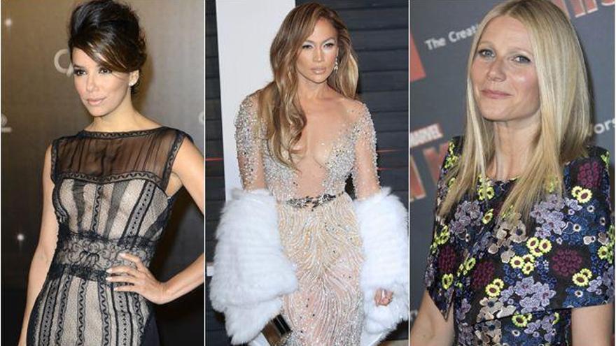 Eva Longoria, Jennifer Lopez y Gwyneth Paltrow, seguidoras de la dieta libre de azúcar.