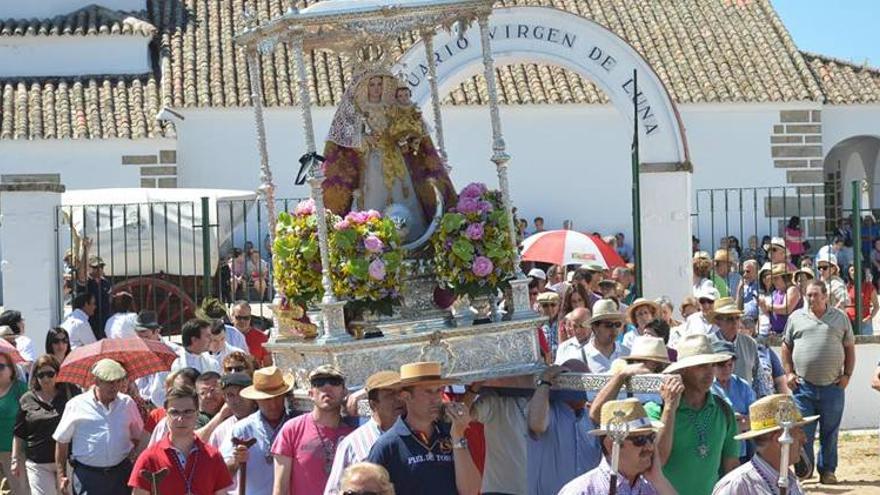 La Virgen de Luna regresa a San Miguel