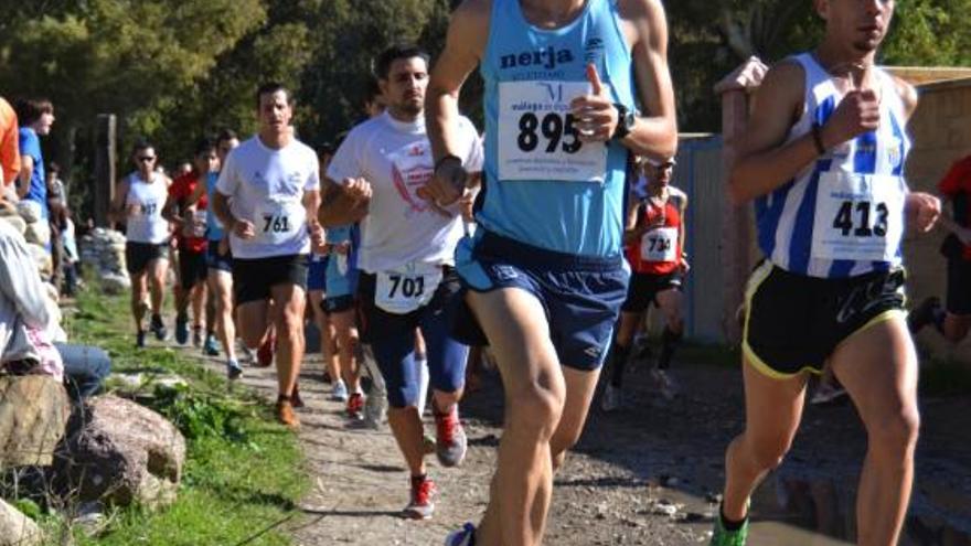 Fernández, en un momento del cross perote.