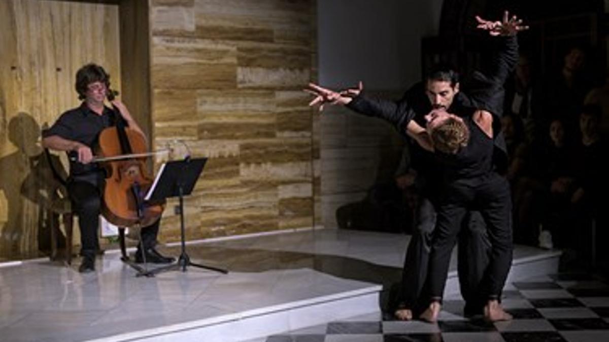 Un momento de la representación de La Otra Danza.