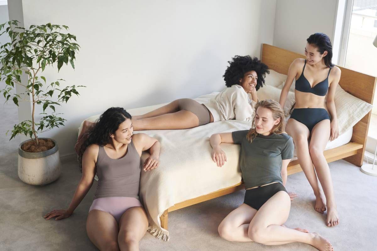 Uniqlo lanza su colección de braguitas menstruales