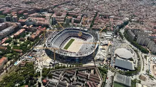 Nuevas imágenes del Spotify Camp Nou: la vuelta a casa, cada vez más cerca