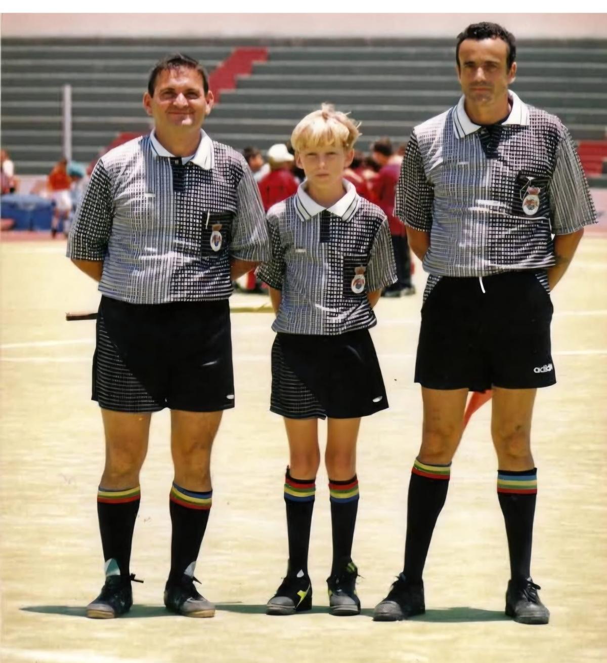 Alejandro junto a Gregorio Cedrés y Pedro Hernández.