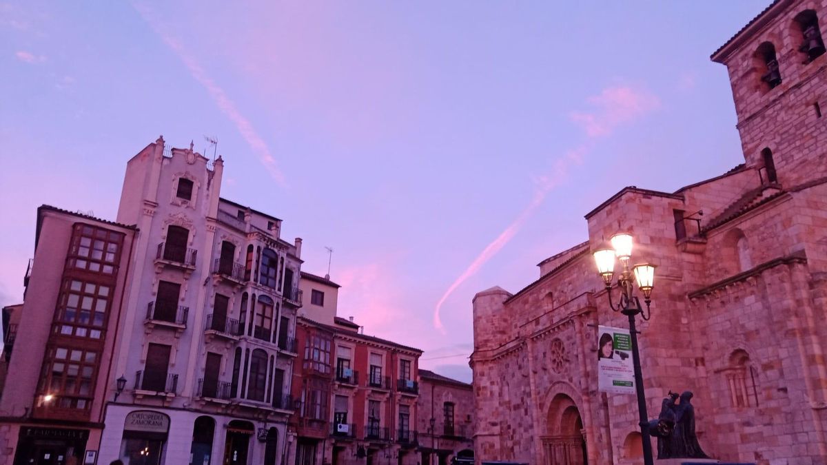 Amanecer en Zamora capital.