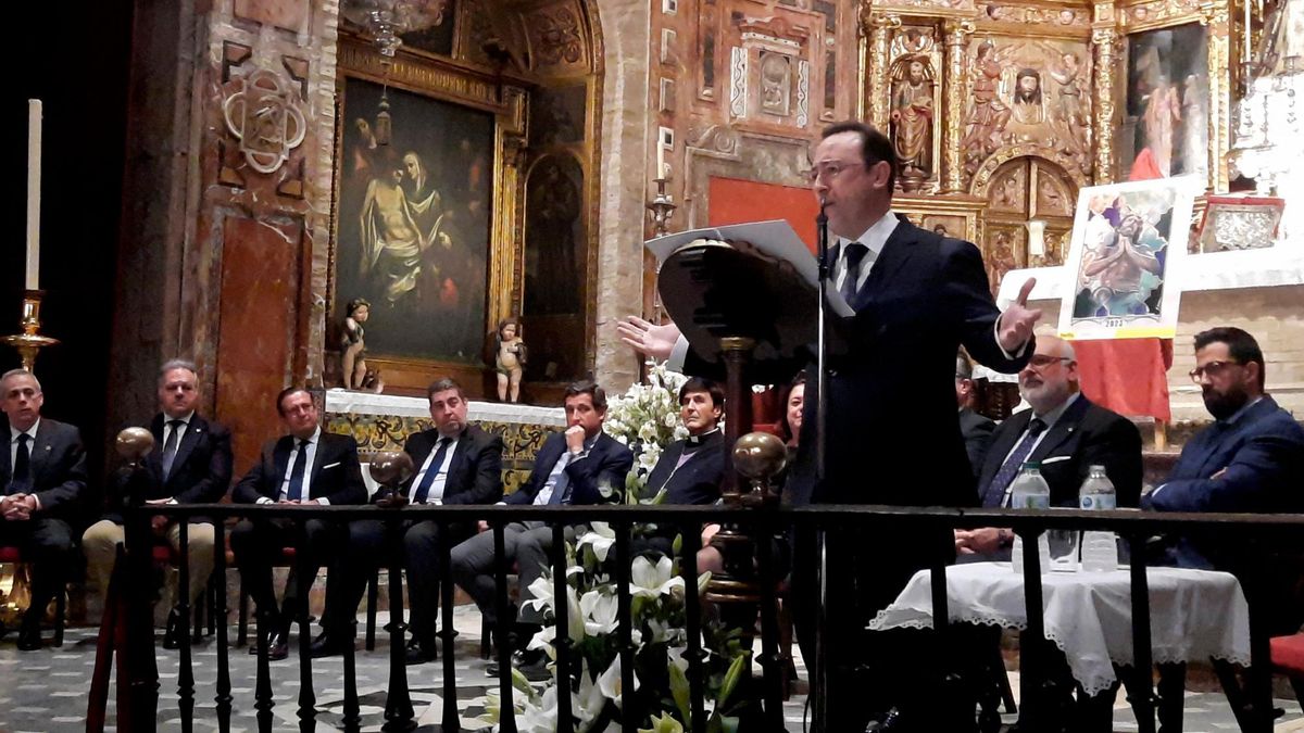 Antonio Puente Mayor encumbró de versos a Triana en su pregón