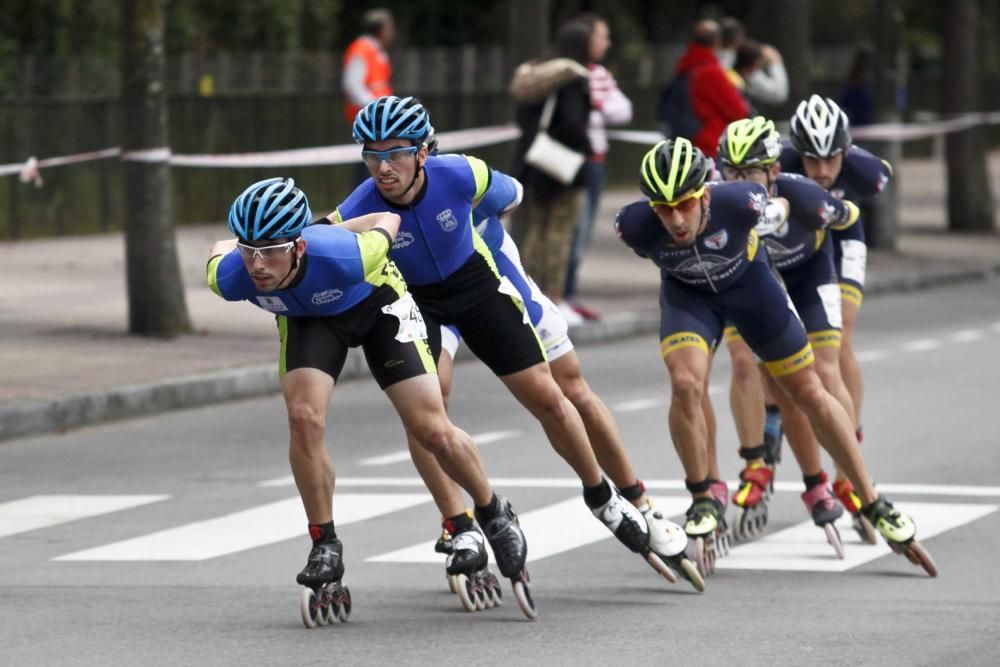 Campeonato de España de maratón de patinaje en Gijón