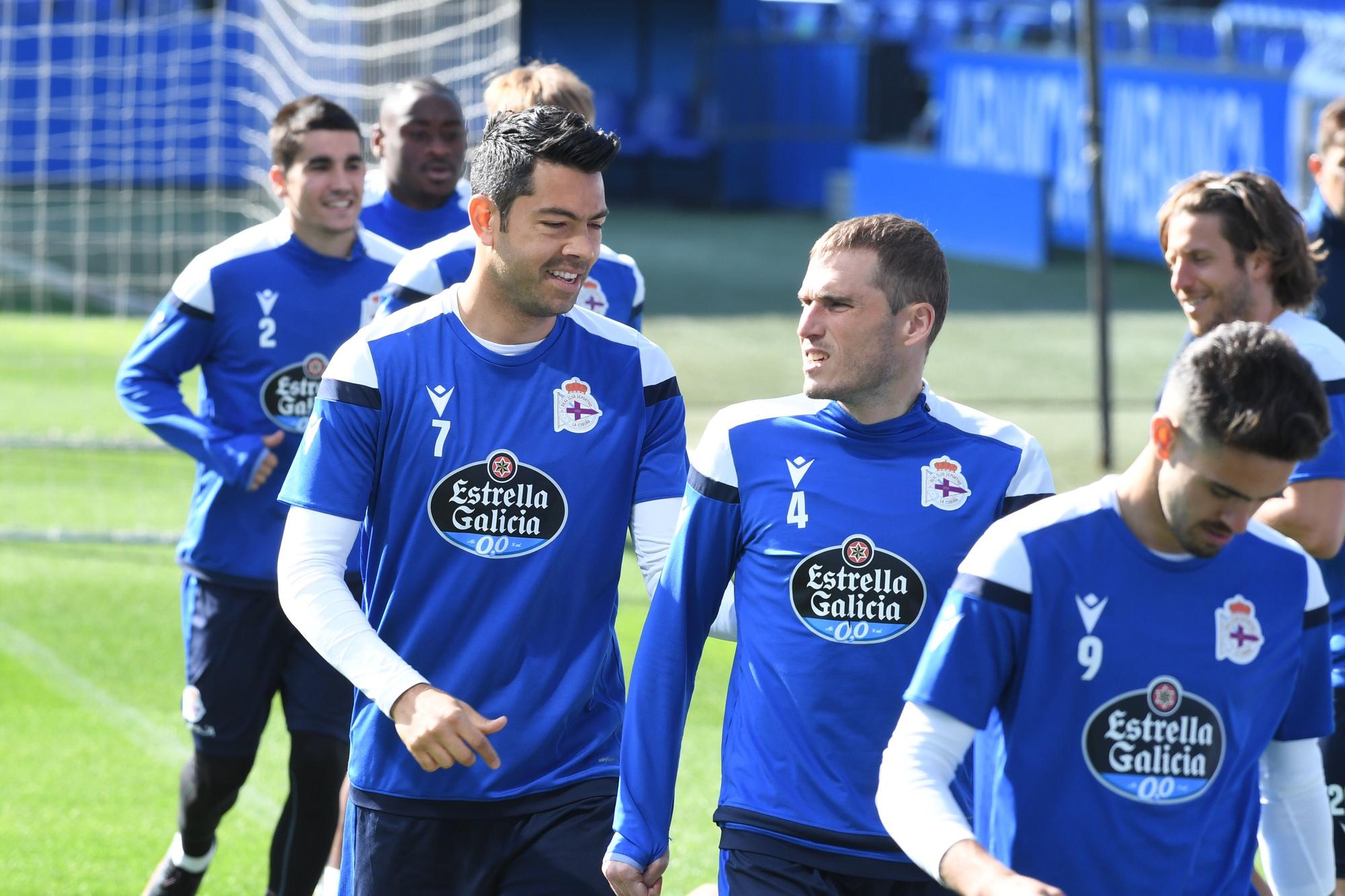 Último entrenamiento antes de medirse al Zamora