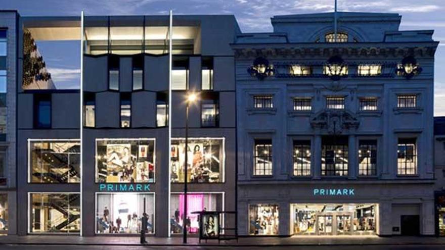 Vista de la fachada de la tienda de Primark // Primark.com