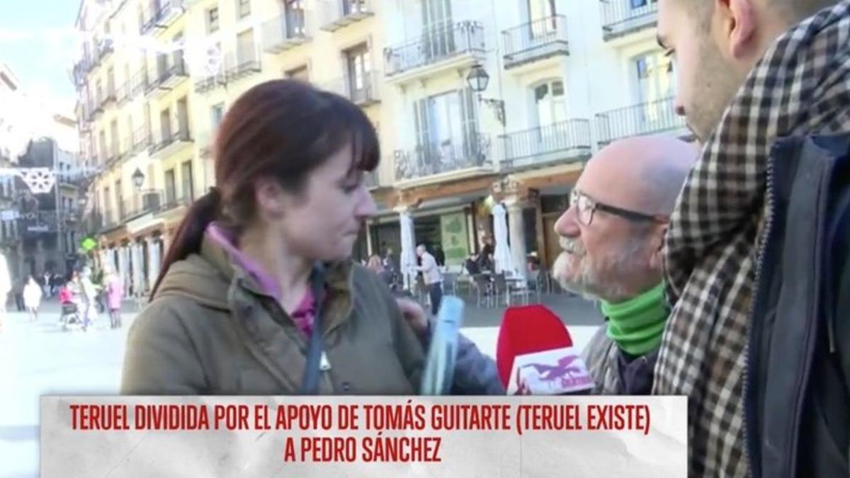 Una simpatizante de VOX amenaza con fusilar a un miembro de Teruel Existe