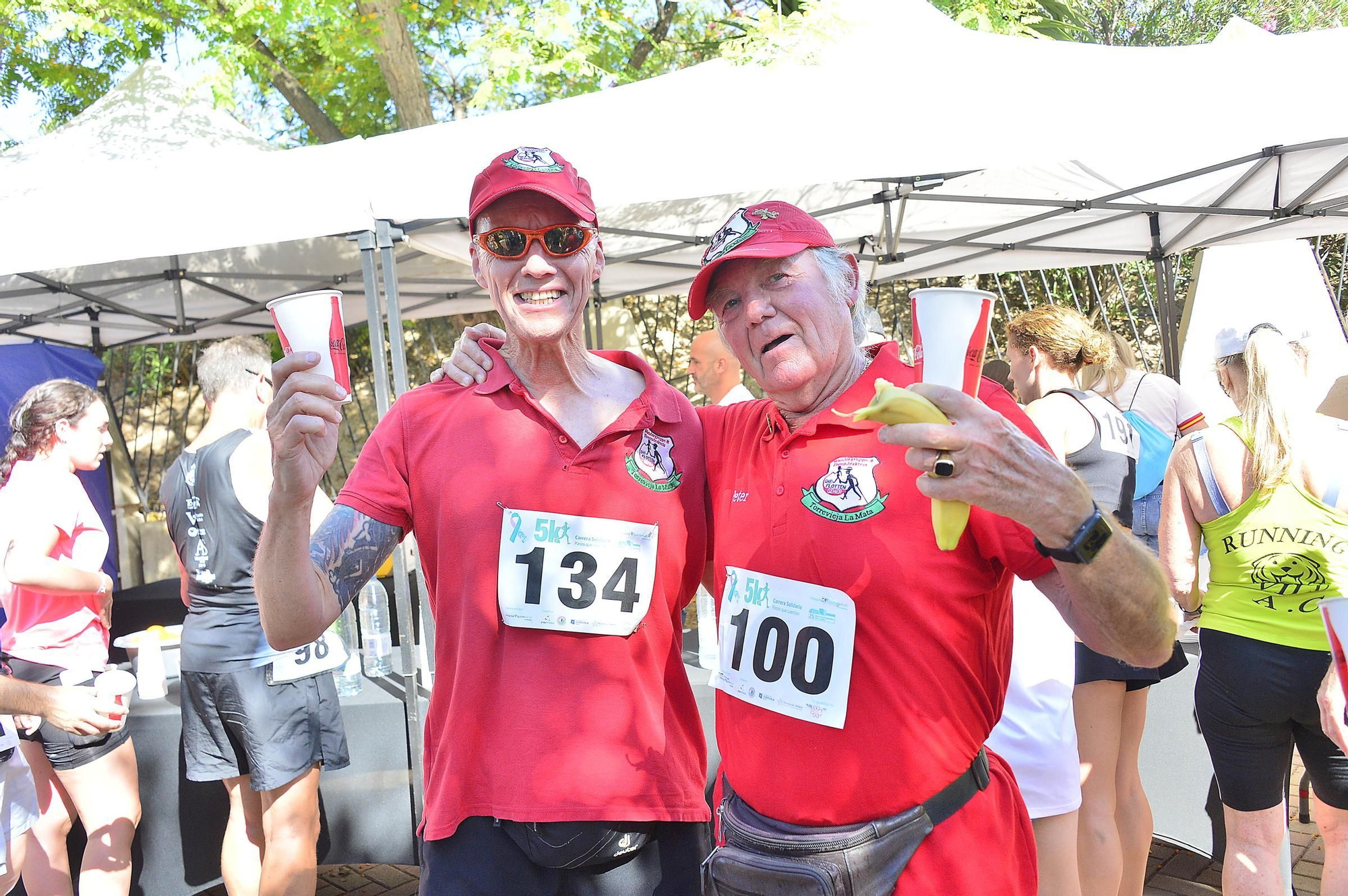 Carrera solidaria organizada por  QUIRÓNSALUD en beneficio de la asociación AFECÁNCER