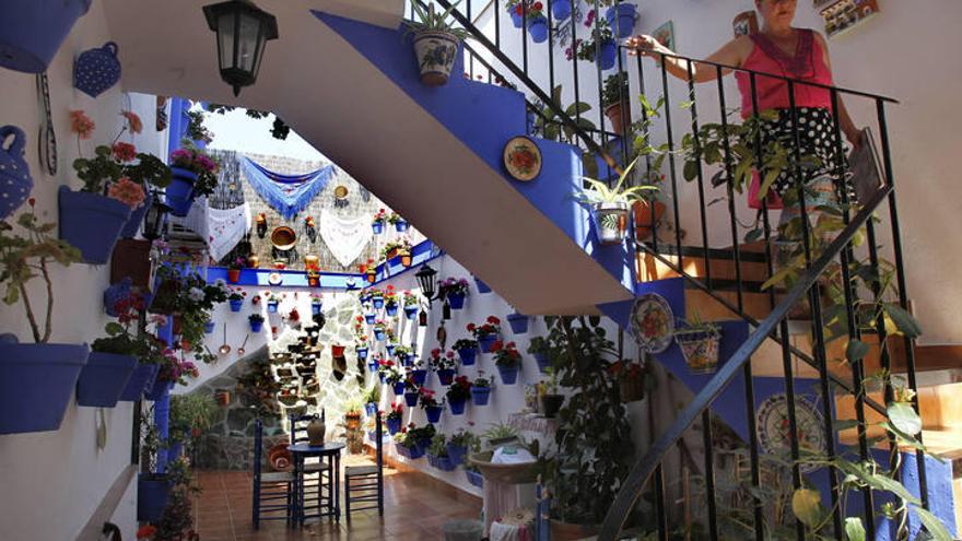 Los corralones de estos barrios celebran cada primavera la Semana de los corralones. Y así lucen estos tradicionales patios.