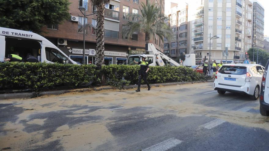 Estas son las medidas que propone la Policía Local para reducir los accidentes de tráfico en València