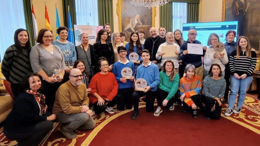 Participantes en la presentación de las jornadas.