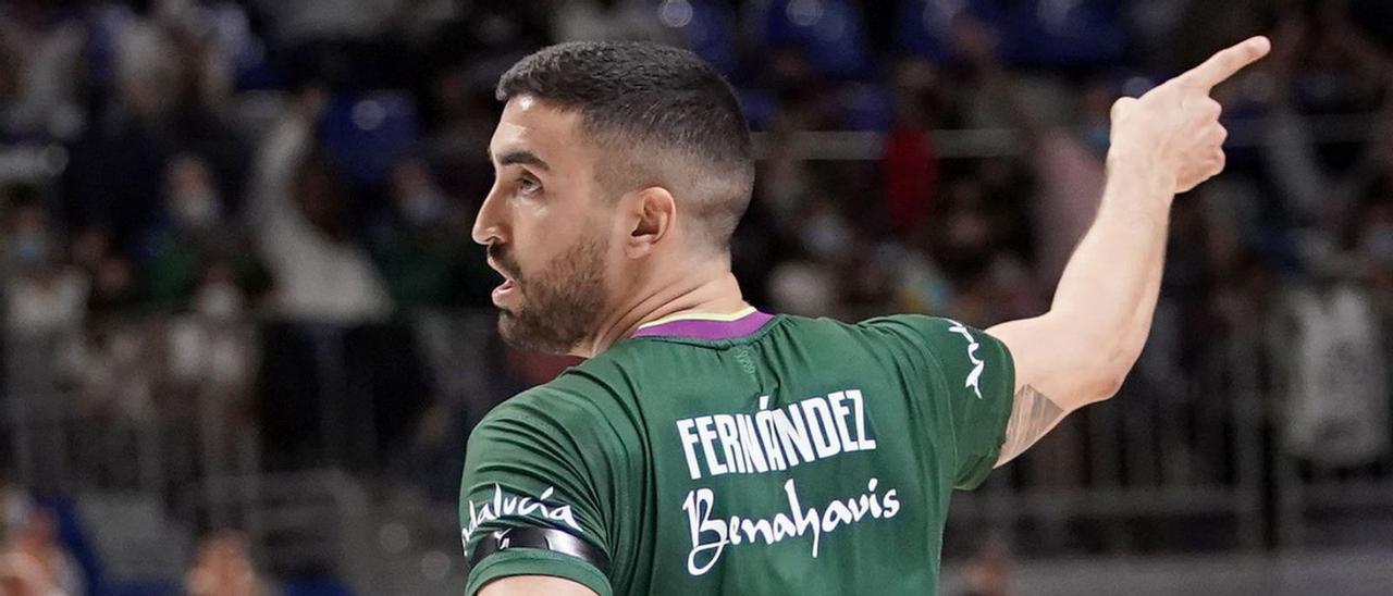 Jaime Fernández, tras cuatro temporadas en el Unicaja, no tiene su futuro asegurado en Málaga.