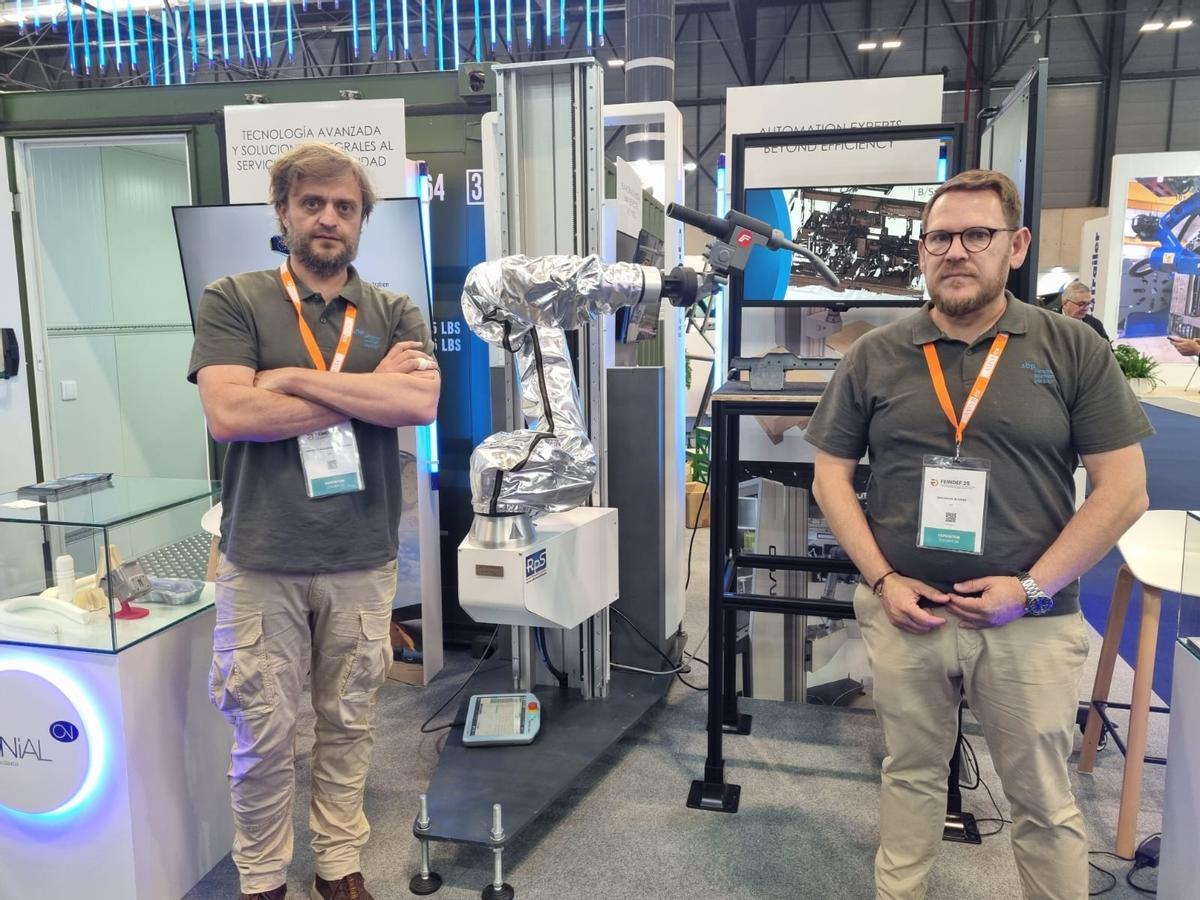Antonio Nogueira (director técnico) y Benjamin Schmid (gerente) de SBP