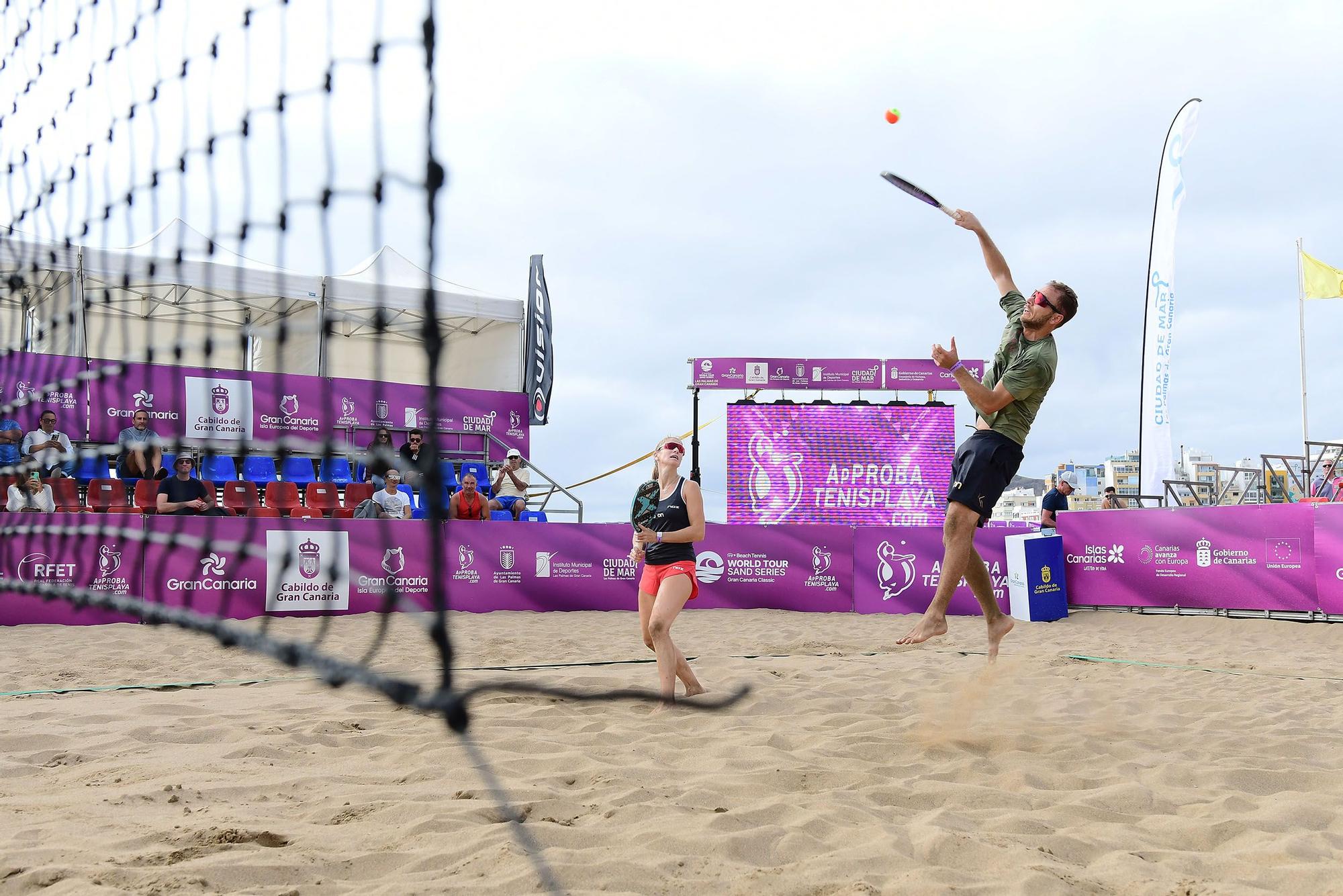 Biglmaier y Ringlstetter, campeones en categoría mixta del Sand Series ITF Beach Tennis Gran Canaria Classic 2022