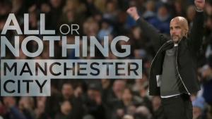 Imagen de presentació de ’All or nothing: Manchester City’, serie documental de Amazon Prime Video. 