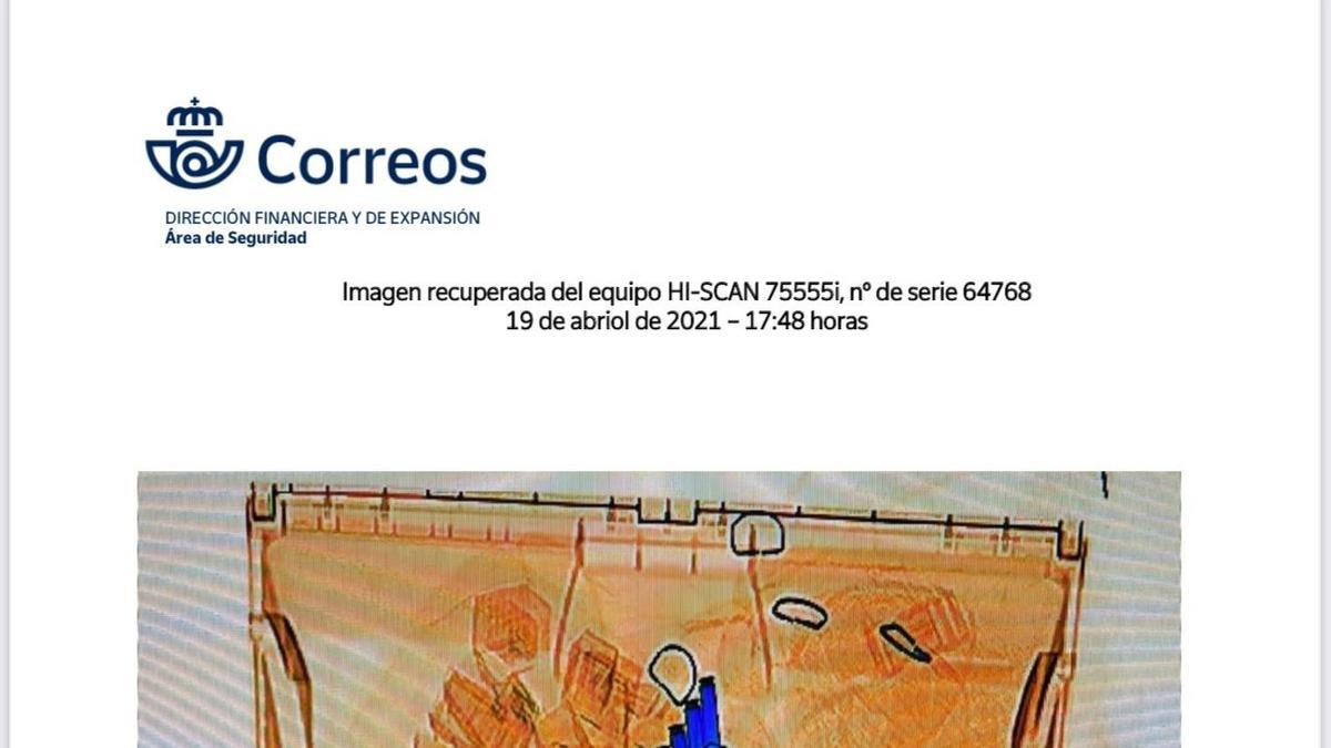 Una de les cartes amenaçadores enviades a Pablo Iglesias, Fernando Grande-Marlaska i María Gámez