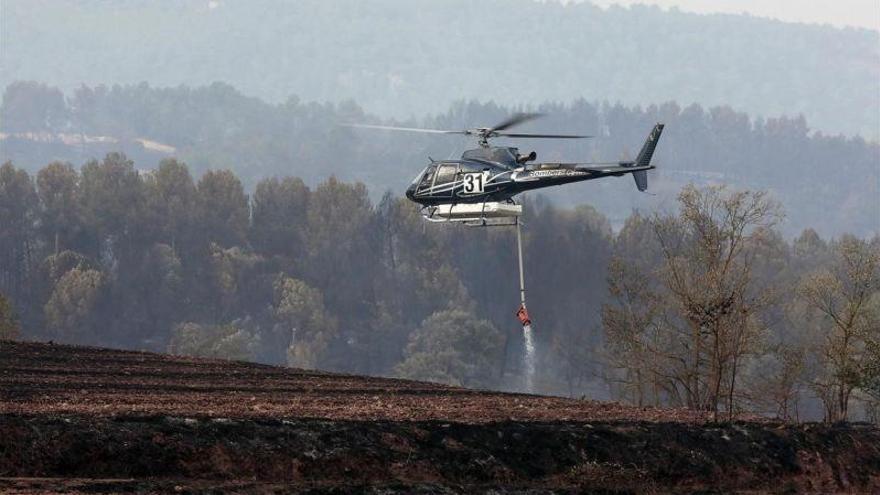 Estabilizado el incendio forestal de Artés