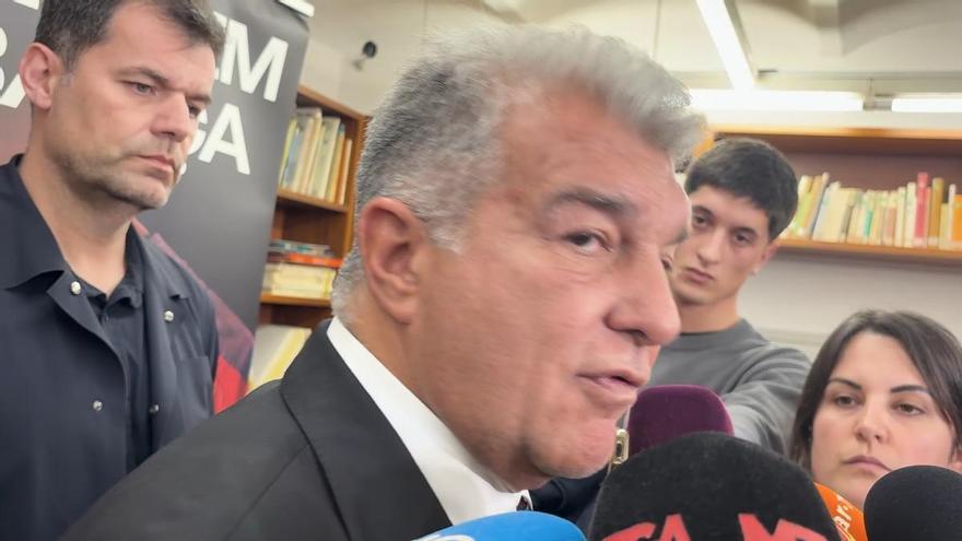 Laporta, sobre Victor Font: "No aporta nada y denota falta de experiencia. No podemos dejar en sus manos todo lo que hemos construido. Solo habla de lo que yo hago”