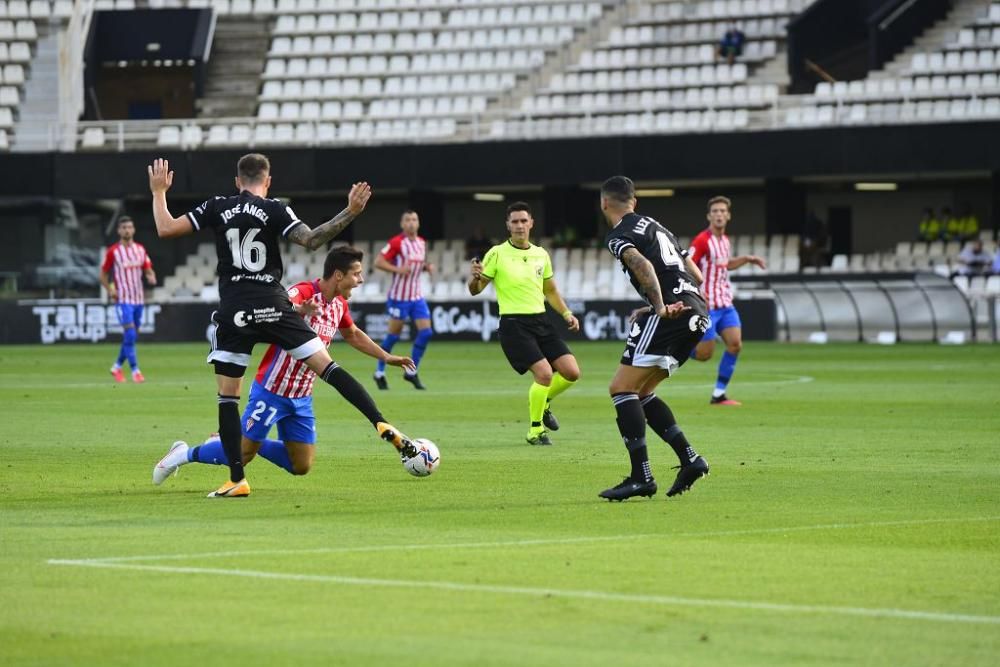 Segunda División: FC Cartagena-Sporting de Gijón