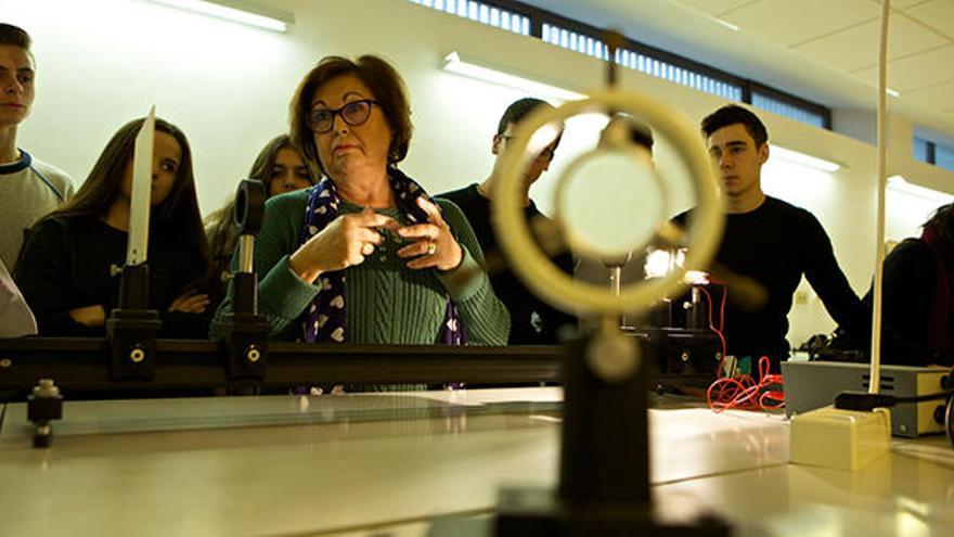 Estudiantes de ESO y Bachillerato realizan prácticas en la Facultad de Ciencias de la UA